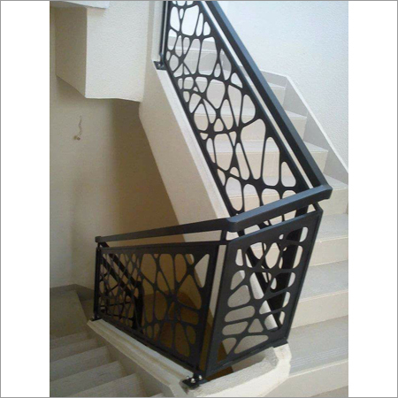 Designer Metal Cutting Railing