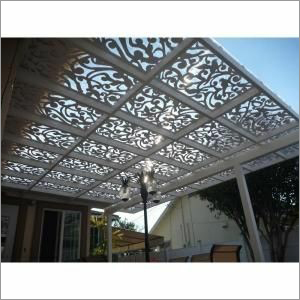 Metal Cutting Roof Shed