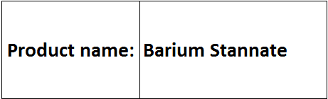 Barium compounds