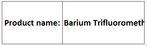 trifluoromethanesulfonates Compounds