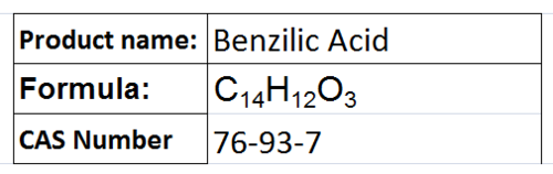 Benzilic Acid
