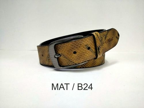 Leather Designer Belt