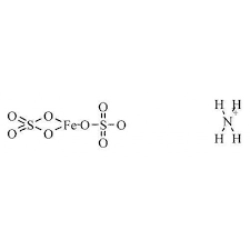 Ammonium Ferric Sulphate E.P.(Dodeca)-500Gm Cas No: 7783-83-7