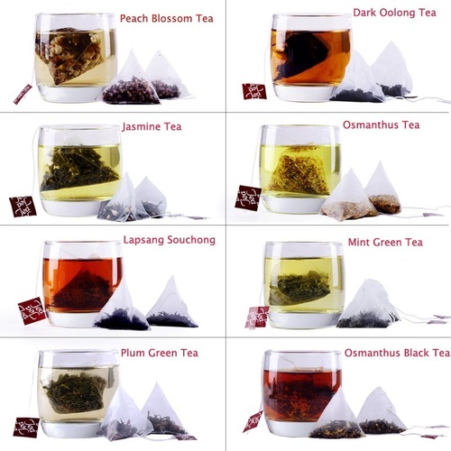 Flavoured tea bag