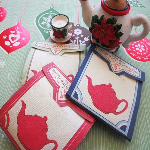 Tea bag with envelope