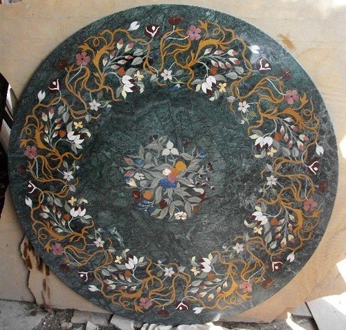 Green marble