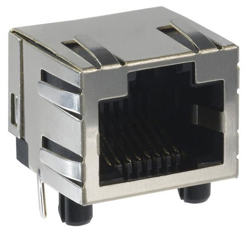 CAT5/CAT5E RJ45 MODULAR JACK 8 POSITION - 8 Contact, 1 Port, MTJ Series | Lightweight 3.879 Grams, Reliable Connectivity for Networks