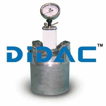 Air Entrainment Meter 7 Liters Capacity By DIDAC INTERNATIONAL