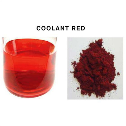 Coolant Red Dyes