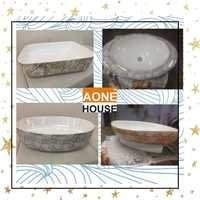 Multi Sticker Design Table Top Wash Basin