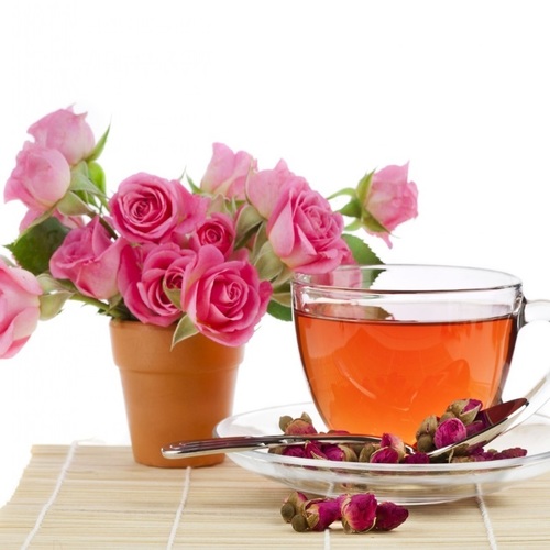 Rose tea