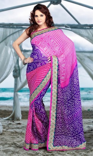 Bandhani Sarees