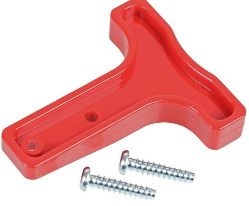 CONNECTOR HANDLE, 50A - 50 Amp Series Battery Modular Connector | Weight: 12 Grams, Model No. BMC2S-HD-RED, Color: Red
