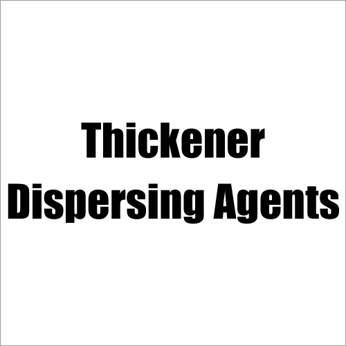 Thickener Dispersing Agents