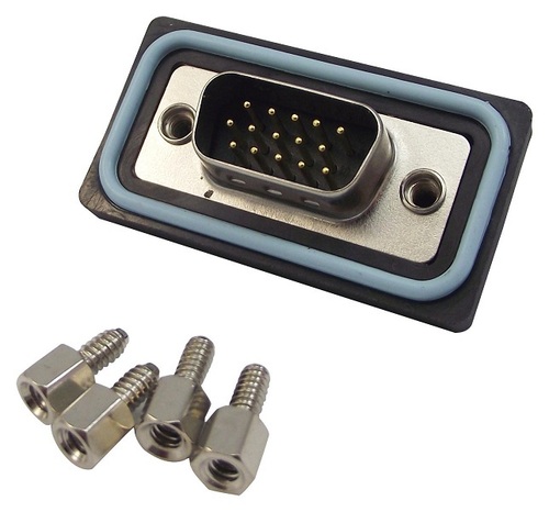 Conn Assembly D-Sub Rcpt 9Pos Cable Weight: 34.5 Grams (G)