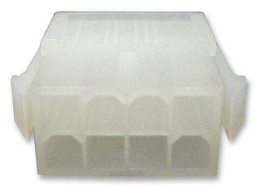 Panel Mount Plug - High Temp Plastic, 18 Way with 4.2mm Pitch Spacing, White | UL94V-2 Flammability, 9A Current Rating, 600V AC Voltage Rating