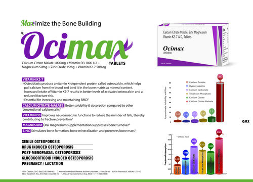 CALCIUM CITRATE 1000 MG,ZINC 15 MG,MAGNESIUM 50 MG,VIT.D3 1000 IU,VIT.K2-7 50 MCG