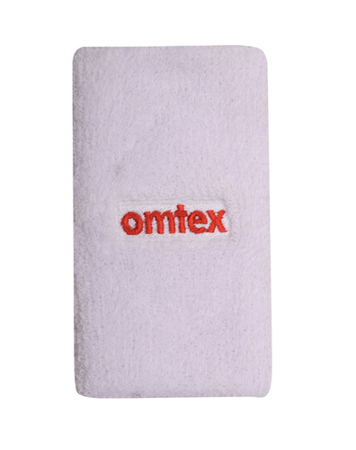 5 inch White Sweat Band