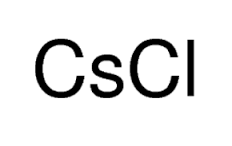 Cesium Chloride Ultra Pure - M.W. 168.36 Assay Min. 99.9% Max Impurities: SO4 0.0005% Fe 0.0001% Pb 0.0001% pH 5.0-8.0 CAS No. 7647-17-8