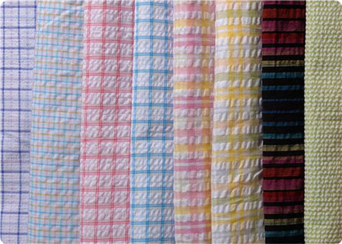 Seer Sucker Stripes/Checks Fabric