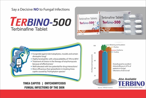 Terbinafine Tablets USP 500mg