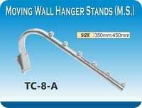 Mild Steel Moving Wall Hanger - Color: Silver