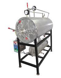 HORIZONTAL CYLINDRICAL AUTOCLAVE By SHAMBOO SCIENTIFIC GLASS WORKS