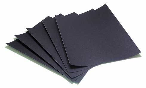 Emery Paper Sheet - 280mm x 230mm, Fine 80 Grit | Dimensionally Precise, Smooth Surface Finish