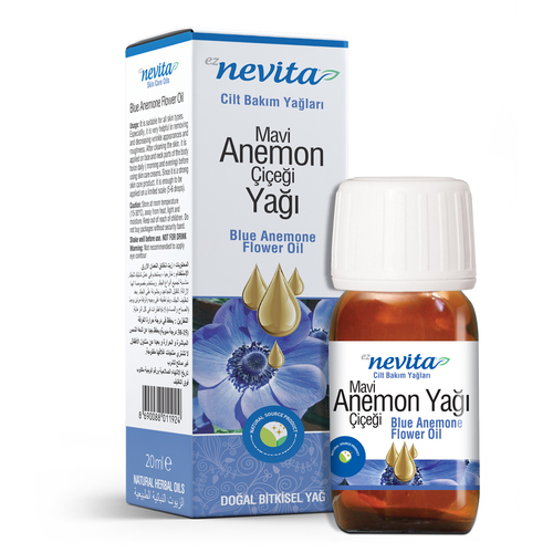 Blue Anemone Flower Oil