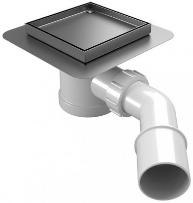 Gully Trap Square - 110x110 mm | PVC Material, Durable Design for Efficient Water Drainage