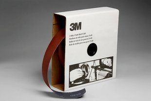Abrasive Cloth Rolls - Aluminum Oxide, 4 Inch x 50 Yards, P100 Grit, Flexible Durable Cloth Backing