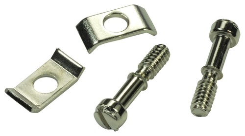 Jack Screw - 14.9mm Length, 4-40 Thread Size, 4.3mm Head Diameter | Shoulder Screw and Washer Set for D Subminiature Connector, 2.722g Weight