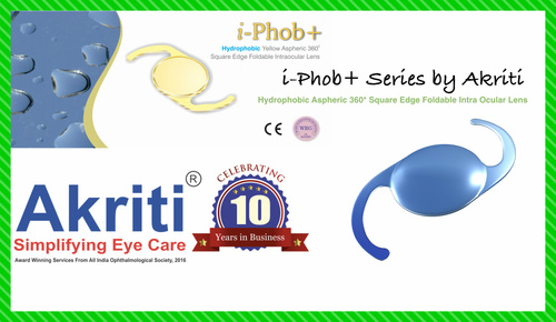 I phob+ Intraocular Lens Series