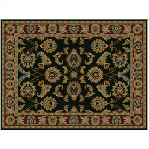 Hand Tufted Wool Carpet Design: Oriental