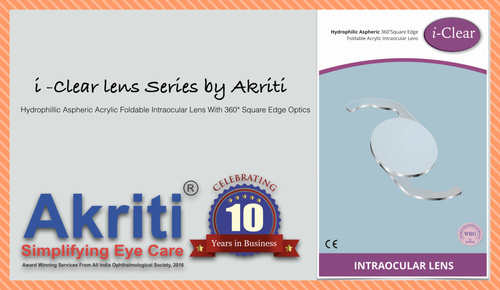 I clear Intraocular Lens