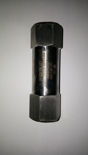 Non Return Valve- PN 400 Screwed