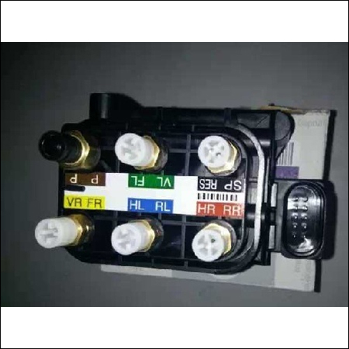 Airmatic Valve For Mercedes-Benz Airmatic Valve S350 S500 - Color: Black With Multi-Color Markings