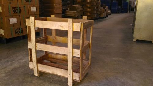 rubberwood crate