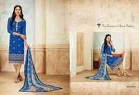 Blue Trendy Ladies Suits