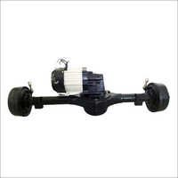 Easy Installation E-rickshaw Rear Axle - Color: Black