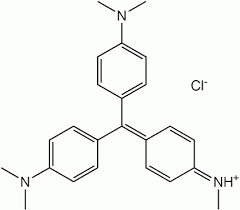 Cresyl Violet Acetate - M.W. 321.33 Dye Content Min 70% UV/VIS Spectrum Passes Test CAS No. 10510-54-0 50% Ethanol Absorption Max 596-599 nm