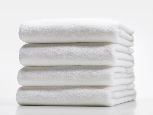 White Cotton Bath Towel