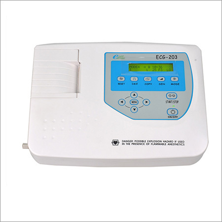 Single Channel ECG Machine