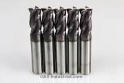 Solid Carbide End Mills Dia.8x75mm - Carbide, 8mm Diameter, 75mm Length, 4 Flutes, Cylindrical Shank, Durable, Precise, Versatile