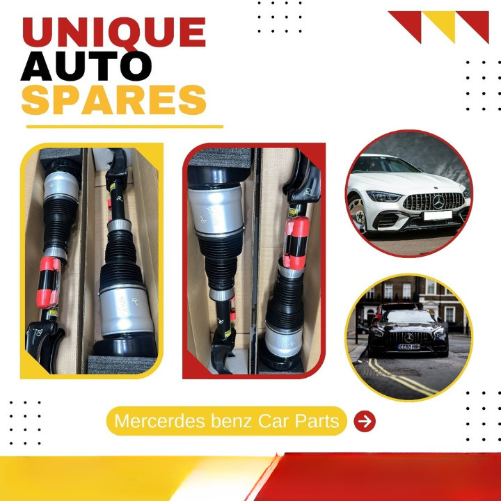 Mercedes E-Class and S-Class Shock Absorbers - 2018 Model, Good Finish, 1 Year Warranty, 5 Year Working Life