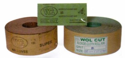 Emery Roll - 50m Length, 150mm Width, Grit 120, Green and Red Colour Variants for General and Metal Applications