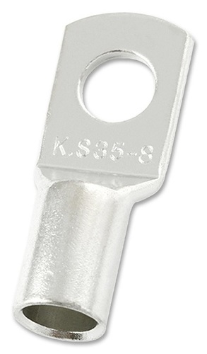 Copper Tubular Lug Weight: 10.487 Grams (G)