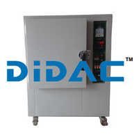 Rubber Testing Equipment - 150 L Capacity, Stainless Steel Interior, 500x600x500 Mm Dimensions | Â±2 Â°c Control Accuracy, Movable Trundle For Easy Positioning, 100 Mm Heat Preservation Insulation