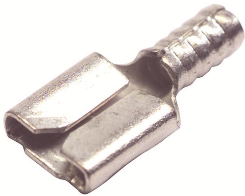 Female Quick Disconnect Terminal - 0.25" Tab Size, 16-14 AWG Wire Range | Lightweight 0.822 Grams