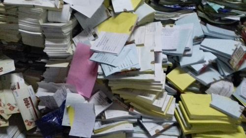 Ledger Paper Wastes - Paper Material, Waste Type | Eco-Friendly Disposal Solution for Sustainable Practices in Business Operations